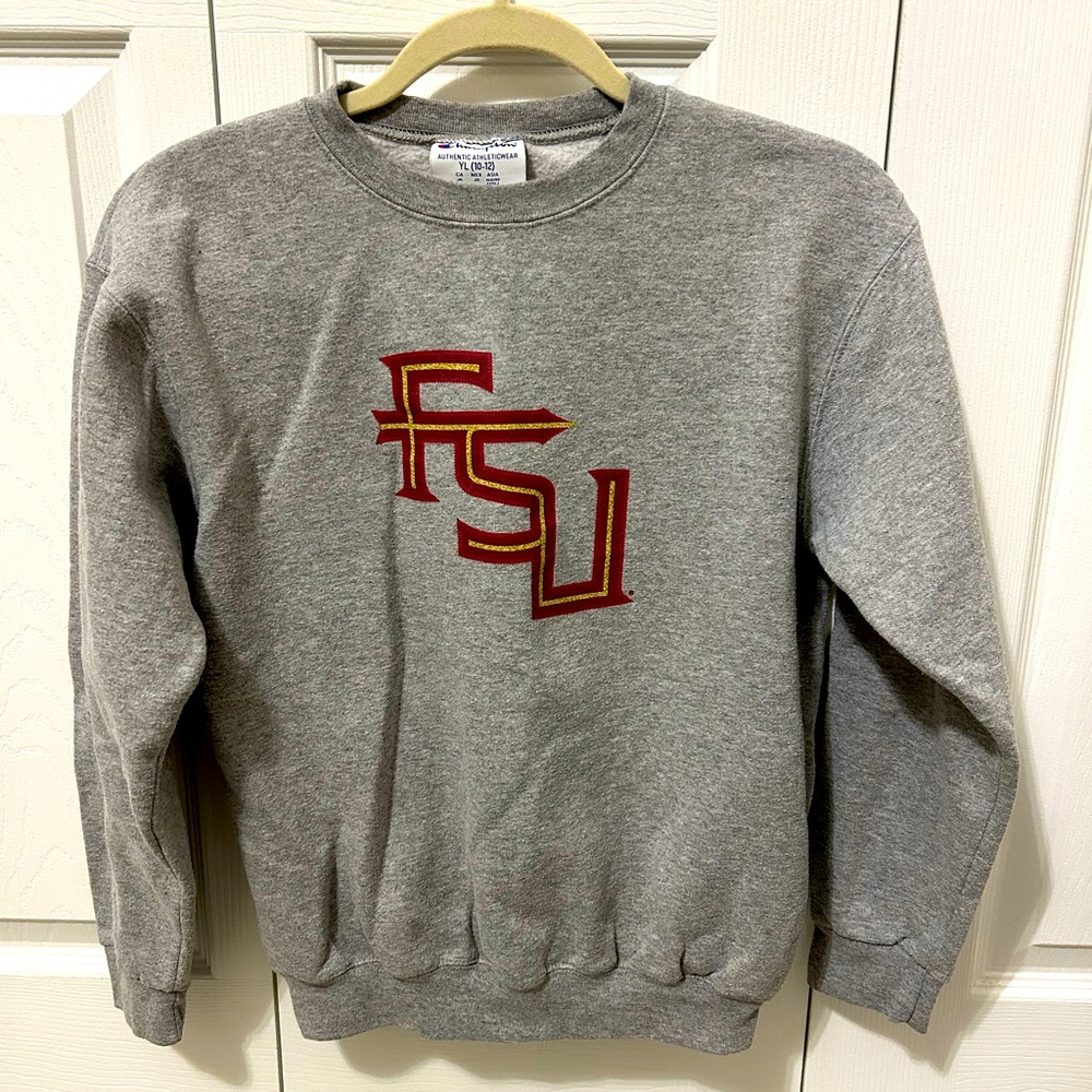 FSU sweatshirt. Youth large. champion. Very good condition